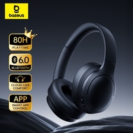 【New Arrivals】Baseus Bass BH1 Lite Wireless Headphones Bluetooth 6.0 Smart APP Control Super Bass 40