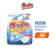 Daia White Powder Detergent 4 kg laundry Anti-Musty Odor Protection Fragrance