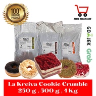 La Kreiva Cookie Crumble Crumb Topping 250g pack