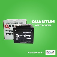【Ready Stock】QUANTUM MOTORCYCLE BATTERY with FREE Mototek Penetrating Oil