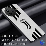 [ GT46 JUVENTUS ] Softcase Xiaomi POCO F7& F7 PRO Case Glitter Mirror Sublime Silicone Xiaomi