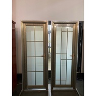 Fullsset Pintu Kamar Mandi / Pintu Aluminium / Full Kaca / Pintu/Pintu