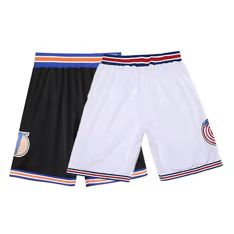 ♥2026 New Space Jam Jersey Movie Tune Squad Basketball Sports Sewing Shorts Costume Cosplay ♥♥★