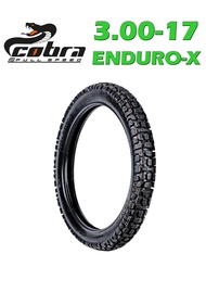 COBRA ยางนอกมอเตอร์ไซค์ วิบาก_3.00-17 ENDURO-X_1 เส้น