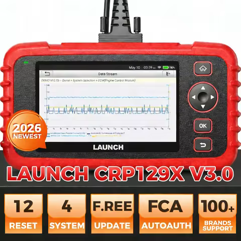 LAUNCH X431 CRP129X V3.0 Diagnostic Tools CRP129X V2.0 OBDII Scanner Professional Automotive Scanner
