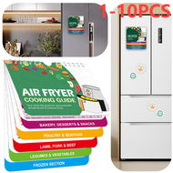 Air Fryer Magnetic Cheat Sheet Air Fryer Cookbook Calendar Food Pro Recipes Temperature Cooking Time Guide Kitchen Accessories