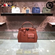 FENDI Ladies Bag Quality FENDI (FENDI) PEEKABOO Upgraded Version Cowhide Bag Body, Lining Pure Sheep