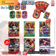 [MasLoT] One Piece Card Game TCG: One Piece Mini-tin Pack Set vol.3 (Japanese) TS-03