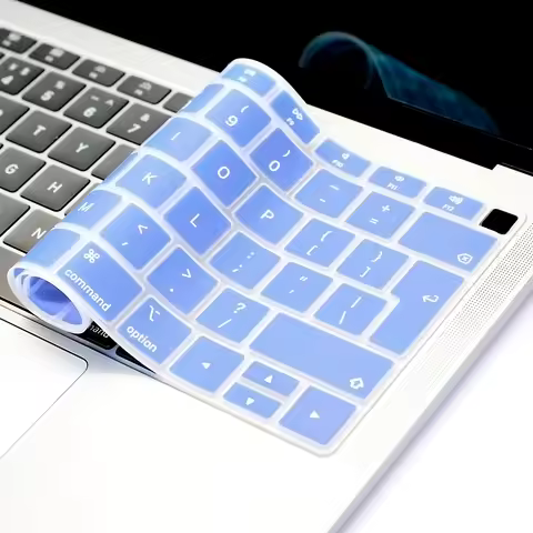 English EU Keyboard Cover For Macbook Air 13 2026 M5 Macbook Pro 13 UK Keyboard M4 M3 M2 M1 Pro 16 1