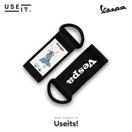 GANTUNGAN Ring D Keychain - Vespa Piaggio Keychain - Scooter Keychain - Premium Keychain RDVS4