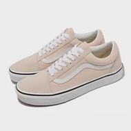 Vans 休閒鞋 Old Skool 男鞋 女鞋 粉 白 帆布 麂皮 基本款 經典 低筒 VN0007NTBM0