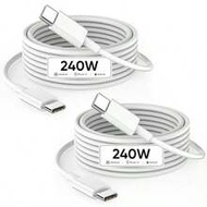 240W USB C To USB C Cable, 3.3 Meters/6.6ft C To C Fast Charging Cord, Compatible With Macbook Pro/A
