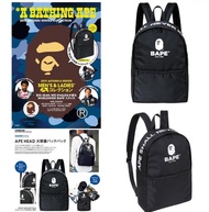 Bape 猿人黑色輕薄大容量背囊BAPE