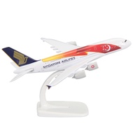 Solid Alloy Aircraft Model Airbus A380 Singapore Airbus Airbus Airbus 50th Anniversary of Independen