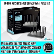 TP-LINK Archer BE400 BE6500 Dual-Band Wi-Fi 7 Router 2.5G Wired Connection [รับประกันตลอดอายุการใช้ง