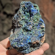 Natural Azurite Chunks - Natural Azurite Malachite Rough - Crystal Healing