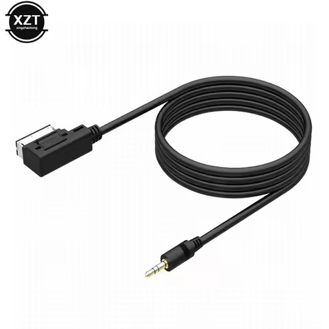 Music Interface AMI MMI to 3.5mm Audio AUX MP3 Adapter Cable For VW For AUDI A3 A4 A5 A6 A8 Q3 Q5 Q7
