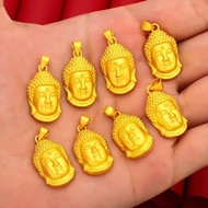 916 Gold-plated Buddha Pendant FengShui Transfer Accessories