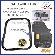 『WM』TOYOTA RUSH 1.5 AVANZA 1.5 KEMBARA DVVT AUTO FILTER GEAR BOX SET 35303-97501 35168-B1020