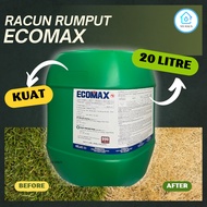 20L ECOMAX Glyphosate 41% Weed Killer (Racun Rumput Lalang/Ubat rumput/Racun Rumput Rampai) / Racun 