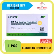 BERIGHT HIV 1/2 Rapid Self Test Kit 1 PCS (WHOLE BLOOD)
