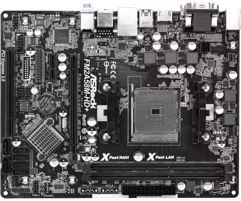 ASROCK FM2A58M-HD+ Motherboard AMD A58 DDR3 32GB support A8 8650 A6 740 A10 785 A4 7300 Athlon X4 85