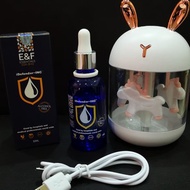 E&amp;F #iDefender 50ml+ Rabbit diffuser/ Deer Diffuser 300ml (Ionic Nano #Copper INC 16K) #铜离子:Removes 99.9% Virus Bacteria