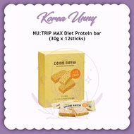 NU:TRIP MAX Diet Protein bar 30g x 12sticks from korea