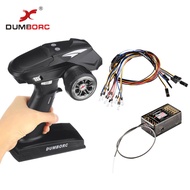 DumboRC Remote Control Combo X6P 2.4G 6CH Transmitter X6DC Receiver DC LED Light Set For RC Car Boat