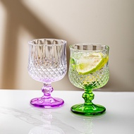 Vintage Wine Glass Glass Glass ins High-value Household French Goblet Champagne Glass Wine Glass WR9