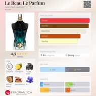 🦸‍♂️【น้ำหอม Jean Paul Gaultier Le Male / Le Beau 125ml】🇫🇷 ของแท้นำเข้าจากฝรั่งเศส (8 กลิ่นให้เลือก) 