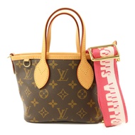 LOUIS VUITTON Monogram Neverfull BB金扣手挽肩背兩用袋