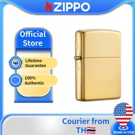 Zippo Armor High Polish Brass Pocket Lighter | Zippo 169 ( Lighter Without Fuel Inside )ทองเหลืองโปแ