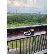 Hanging balcony table