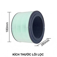 แผ่นกรอง ไส้กรองอากาศ  air purifier for LG Puricare 360 HIT HEPA Filter กรองฝุ่น PM2.5 OEM AS60GHWG0