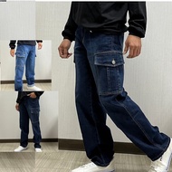 [Denim Life Series] BSCO Casual Trousers Jeans Overalls Work Multi-