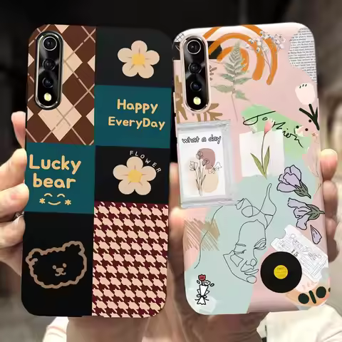 For Cover VIVO V17 Neo Case Cute Sen Family Soft Silicone Phone Case For VIVO V17Neo V 17 Cover For 