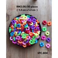 RM2.00/50 pieces : SPC-804 - Bead - 1.3 cm x 1.3 cm