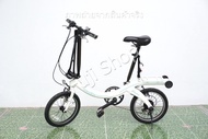 จักรยานพับได้ญี่ปุ่น - ล้อ 16 นิ้ว - มีเกียร์ - อลูมิเนียม - Dahon Nuwave D6 - สีขาว [จักรยานมือสอง]