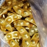 Pure Copper Gilt Apple Gold Peanut Gold Melon Seeds Solid Copper Gold Plated Apple Wedding Store Cra