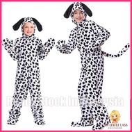 MYLITTLELASS Cutie Dalmatian Onesie 101 Dog Pokka Dot Costume For Kids