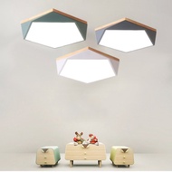 110v Nordic Bedroom Light Simple Modern Creative Macaron led Ceiling Light Main Bedroom Light Childr