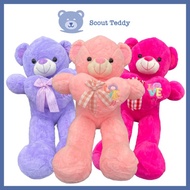 Human Size Pastel Teddy Bear: Coco- 130cm, 110cm, 90cm; Cute Stuffed Toy; Gift, Birthday Plushie