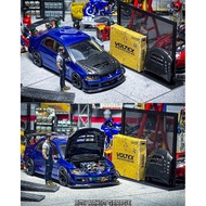 Hood Voltex Carbon Fiber for Evo Peako 1/64