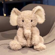 11 Inch/28cm Soft Cute Sitting Elephant Plush Doll, Stuffed Animal Plush Doll For Kids, Birthday Gif