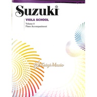 [Kaiyi-AF] Suzuki Viola Violin Volume 8 Piano Accompaniment Score School Acc Vol. 8
