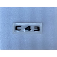 Mercedes Benz Rear Logo C43 Emblem