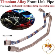 ♠Titanium Alloy For Suzuki GSX150R GSXR150 GSX-S150 GSX S150 Motorcycle System Exhaust Escape Mo ┲【