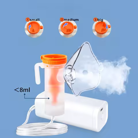 Medical Nebulizer Handheld Cup Nebulizer Adult and Child Asthma Emergency Air Compressor Mask Nebuli