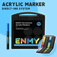 ENMY Acrylic Marker Soft Tip Pen Paint Drawing Colouring Painting Art Pen